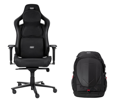 Fotel gamingowy SMX Fotel gamingowy Ararat + Gaming Backpack plecak na laptopa